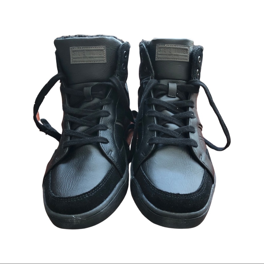 STEVE MADDEN~ Men’s high top sneaker boot sz 9